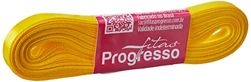 Fitas Progresso CF001-763, Fita de Cetim, 07 mm, 10 m, Multicolor