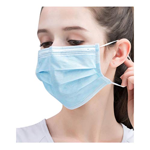 20 Pcs Disposable Filter Masks 3 Ply Earloop Breathability Comfort Beauty Medical Dust