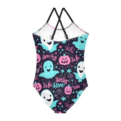 Ghost Halloween Girls One Piece Swimsuit Beach Swimwear 208569252