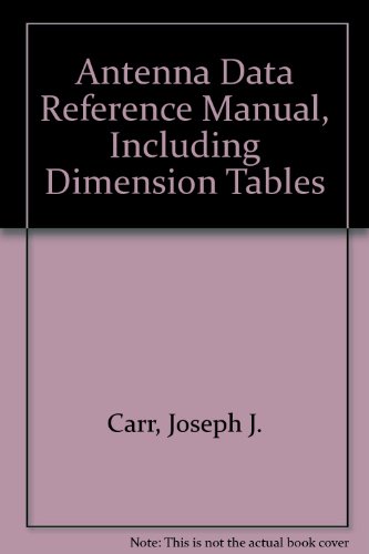 Antenna data reference manual, including dimens... 0830611525 Book Cover
