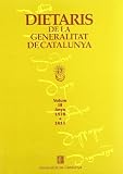  Dietaris de la Generalitat de Catalunya. Anys 1578 a 1611. Vol. III (edició en rústica): 3