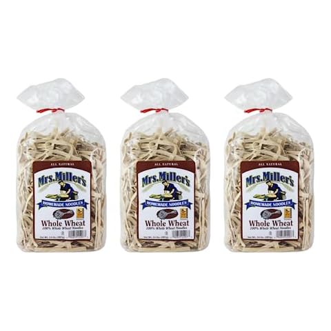 Mrs. Miller's Whole Wheat Noodles 14 Ounce (Pack of 3) Cover