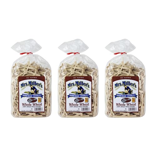 Mrs. Miller's Whole Wheat Noodles 14 Ounce (Pack of 3)