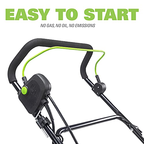 Image of Greenworks 13 Amp 14-Inch Corded Dethatcher / Scarifier, 2-in-1 Electric Lawn Rake with 3-Position Depth Adjustment & Push-Button Start, Lawn Care Tool for Healthy Yard Maintenance