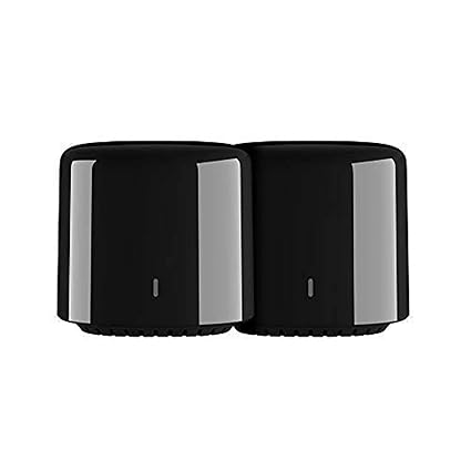 B BestCon RM4C PC Mini Intelligent Wifi IR Remote Controller Compatible with Alexa Google Home (Pack of 2)