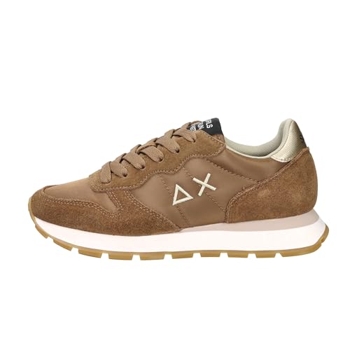 SUN68 Ally Gold Silver : baskets mode et tendance pour femme