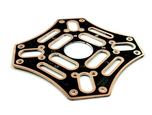 Image of F450 Q450 Quadcopter Frame Kit with Integrated PCB for ESC Connections, Durable Glass Fiber and Nylon Arms, Lightweight Multi-Rotor Drone Frame for DIY Drone Builders