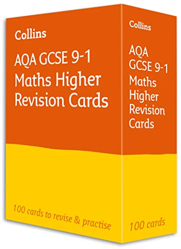Collins GCSE 9-1 Revision – New AQA GCSE 9-1 Maths Higher Revision Flashcards