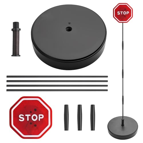 YGDMD LED Flashing Garage Parking Aids for Cars Adjustable Height Garage Parking Sensor Stop Sign for Garages as Parkings Assist & Warning Universal Garages Stopper for Parkings Car