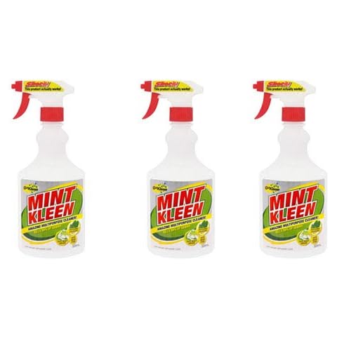 OzKleen Multi Surface Power Mint Environmentally Friendly All-Purpose Cleaner 500ml - Pack of 3 Cover