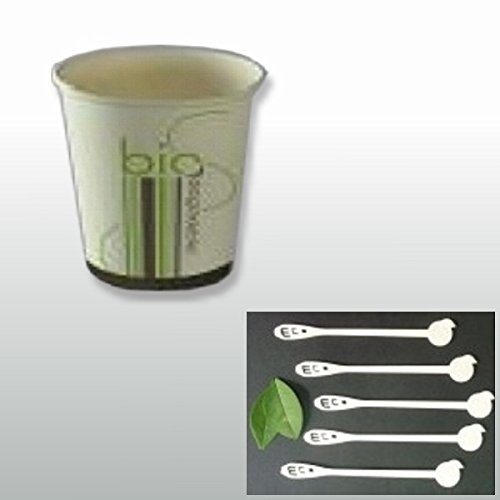 Pack Bio Eco per caffè 100 persone: 100 Bicchieri