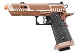 GoldenBall KLI Hicapa Baba Yaga Gen 2 CO2 Blowback Taiwan Airsoft Pistol - (RMR Plate) (Bronze)