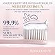 Royal Denta Silver Super Soft Zahnbürsten 4-Pack - Extra weiche Borsten für empfindliche Zähne & Zahnfleisch, Doppellänge Borsten für Interdentalreinigung, Silberpartikel gegen Bakterien, Mehrfarbig
