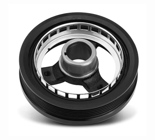 A-Premium Engine Harmonic Balancer Crankshaft Pulley - Compatible with Chevrolet, Buick, Pontiac & Oldsmobile Cars - Malibu, Impala, Venture, Tracker, Regal, Century, Skylark - 1994-2005 - 3.1L, 3.4L