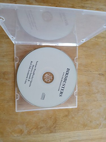 BirdBusters Woodpecker Predator & Distress Calls CD- These Sounds Scare Woodpeckers