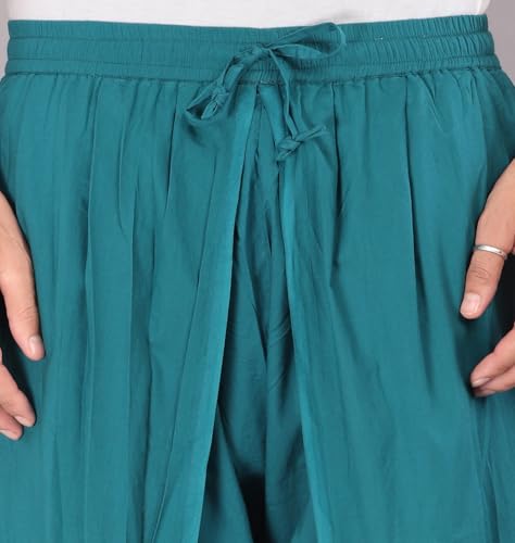 Image of Urali Men's Solid 100% Cotton Dhoti Pants - D100A