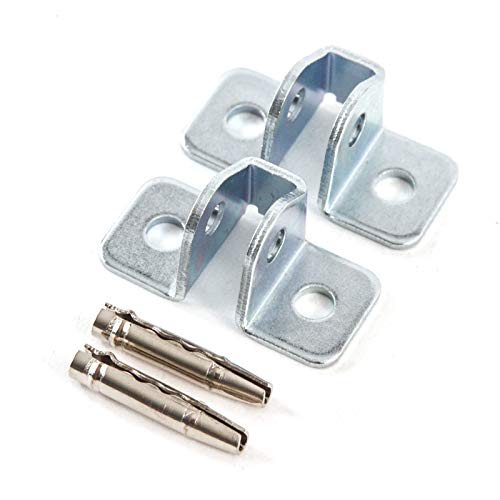Red Hound Auto Door Check Bracket & Pin Compatible With Jeep (Cherokee 1984-2001, Comanche 1986-1992, Wagoneer 1984-1990) Replacement Repair 2 Door Set #TOP1