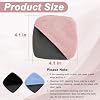 Limpiador de pantallas para auto BFXM, toallitas de microfibra rosa de 4.1''x4.1'' para tablero | Paño de microfibra cuadrado, toallitas para pantallas automotrices, herramienta de limpieza de pantallas para tablero, herramienta interior para auto 4