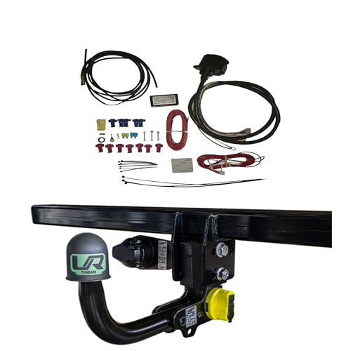 Umbra Rimorchi Barra de remolque desmontable vertical y cableado 13P C2 compatible con BMW X1 06030/VM