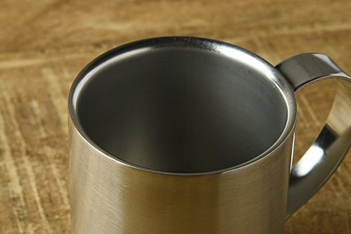 Amazon.co.jp: ダブルウォール ステンレスマグカップ 320ml : Home