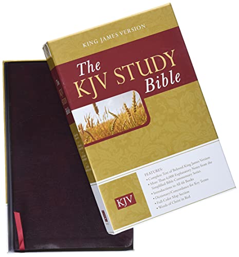 Holy Bible: King James Version Burgundy Genuine