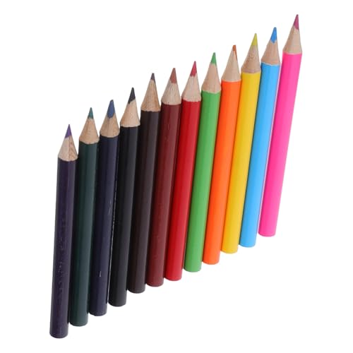 Operitacx 60個 ミニ 漫画 色鉛筆 バルク ミニ 色鉛筆 スケッチ 鉛筆 用 大人用 タイニー 用 塗り絵 鉛筆