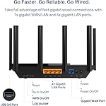 TP-Link AXE5400 Tri-Band WiFi 6E Router (Archer AXE75)- Gigabit Wireless Internet Router, ax Router for Gaming, VPN Router, OneMesh, WPA3, Black - Image 6