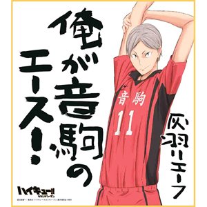 ハイキュー!! ビジュアル色紙コレクション2【灰羽リエーフ】単品