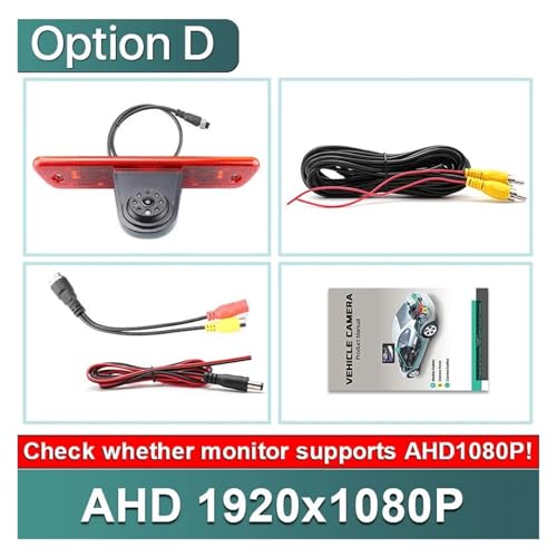 Caméra de recul feu stop AHD 1080P pour éviter les angles morts - 2