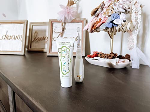 Jack N' Jill Kids Natural Toothpaste - Kids Toothpaste Fluoride Free, Organic Flavors, Bpa Free Sls Free, Makes Tooth Brushing Fun For Kids - Natural Flavor, 1.76 Oz (Pack Of 3) #TOP5