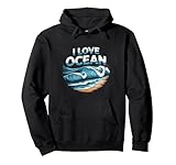 love ocean citazioni ocean love meme per gli amanti degli oceani oceani felpa con cappuccio