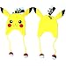 Pokemon - Pikachu Big Face Laplander Beanie Size ONE SIZE