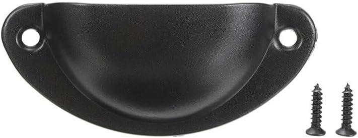 GRFIT Cabinet Handle Dresser Pulls Cabinet Knob Handles for Cupboard Door Cabinet Drawer Furniture Door Handles Cabinet knobs Drawer Pull (Color : Black)