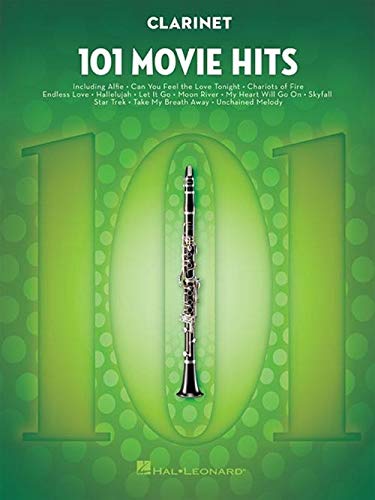 101 Movie Hits For Clarinet: Noten, Sammelband für Klarinette