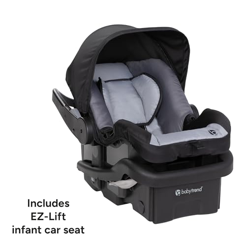 Baby Trend Venture 3-Wheel Stroller Travel System, Dash Black - image 9