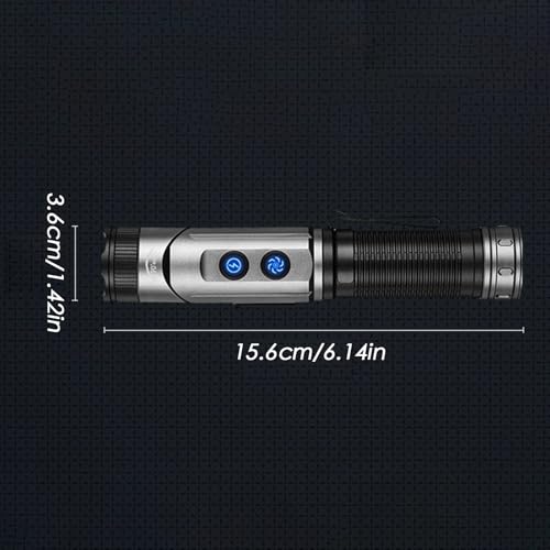 Lampe torche magnétique rechargeable baladeuse orientable 90°