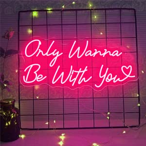 image for HDJSIGN Custom Neon Signs for Wall Decor Bedroom Decor Personalized La