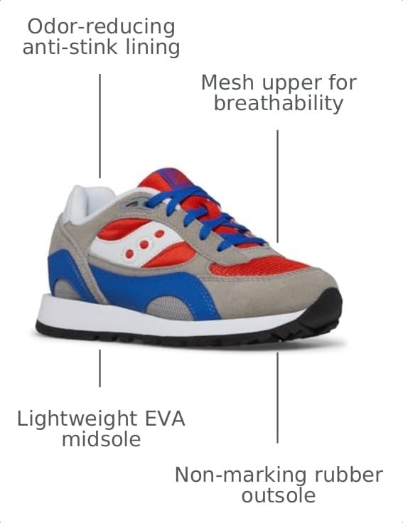 Image of Saucony unisex-child Shadow 6000