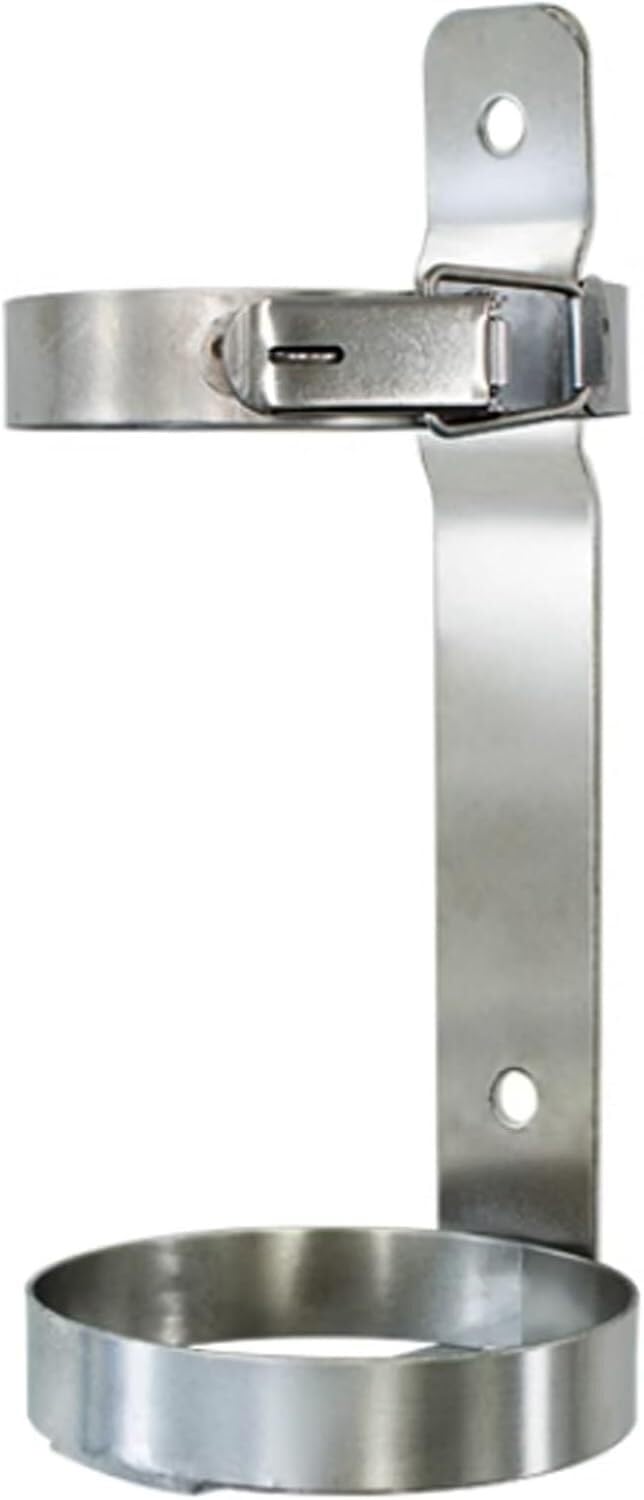 LXXW Soporte para Cilindros de oxígeno Soporte fijo for cilindros de gas de metal de pared, diámetro interior de 11,5 x 14 x 14,5 pulgadas, con base y hebilla de seguridad. Soporte para Tanque de oxíg
