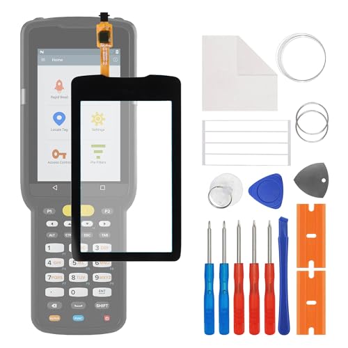 NEW SwarKing New Touch Screen Digitizer Replacement for Zebra Symbol MC3300 MC330M MC33 with Free Repair Tools Kit.(No LCD Display)