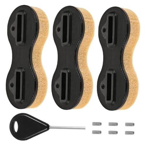 Kisangel 1 Set Replaceable Fin Box for Sup and Surfing Durable Plastic Tail Fin Base Balance Tool for Water Sports Compatible with Surf Kayaks for Beginners and Experts
