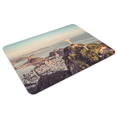 Set de table Rio de Janeiro en caoutchouc grand format x4