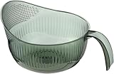 EINCORN Functional Rice Washing Colander Efficient Draining Bowl Practical Sink Basket PET Suitable for Washing Rice