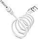 Mriucfy Universal USB Adapterkabel Ersatz 2.5mm DC-Stecker Lade-Kabel, Ersatzkabel für Massager, Weiße