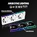Thermalright TL-M12QR X3 120mm PC Reverse Blade Case Fans, Daisy-Chain | 1500RPM | ARGB | Dual Infinity Mirrors Lighting for Gaming Build(3-Pack)