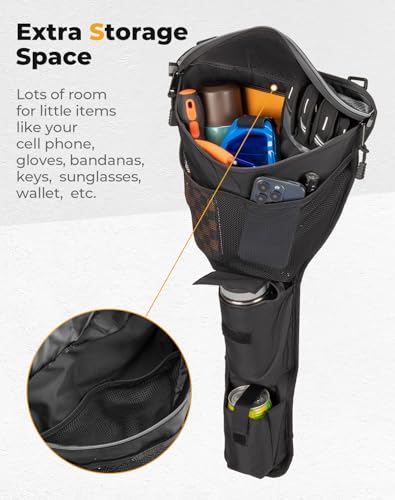image for KEMIMOTO 2024 2025 XP 1000 Center Storage Bag with Cup Holder Compatib