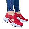 Dastrues Dameswandelschoenen, orthopedische luchtkussenzool, vliegende geweven sneakers voor koppels – casual…