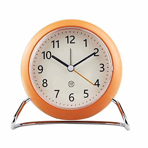 HRWLY Student Alarm Clock With Table And Bedside Mute Lamp