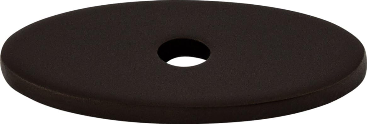 Oval Backplate Finish: Pewter Antique, Size: 1.25" H x 0.75" W x 0.625" D