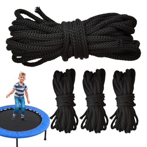 Trampoline Netting Cords, Sturdy Replacement Parts, Strong Load-Bearing Connection Rope for Trampoline Safety, Luggage & Clothes